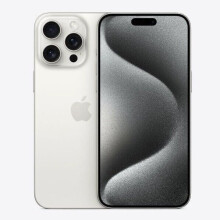 (White Titanium, 256GB) Apple iPhone 15 Pro Max | Refurbished | 256GB 512GB 1TB | All Colours | Warranty - Refurbished