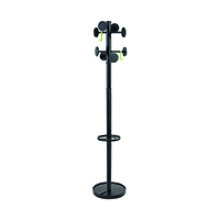 Alba Stan Coat Stand Black