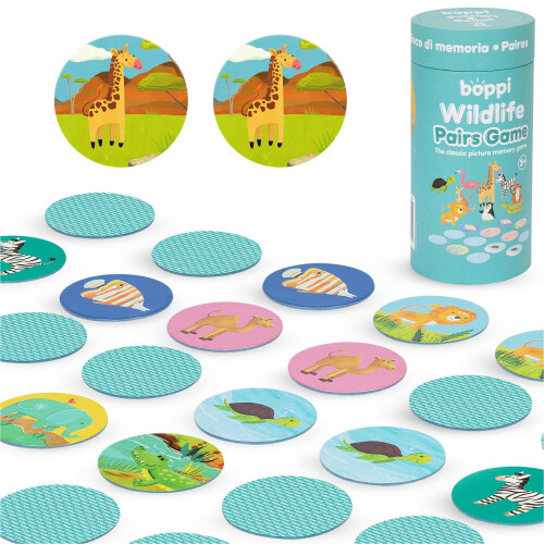 Boppi (Wildlife) boppi Pairs Game