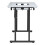 Rollaway Folding Craft & Sewing Table Black/White Sewing Online 13399 6