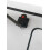 Rollaway Folding Craft & Sewing Table Black/White Sewing Online 13399 8