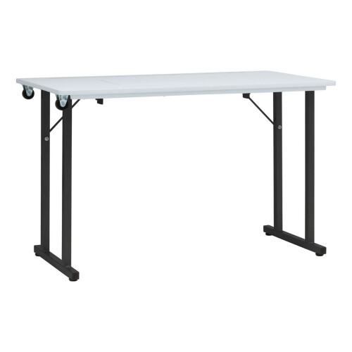 Rollaway Folding Craft & Sewing Table Black/White Sewing Online 13399 1