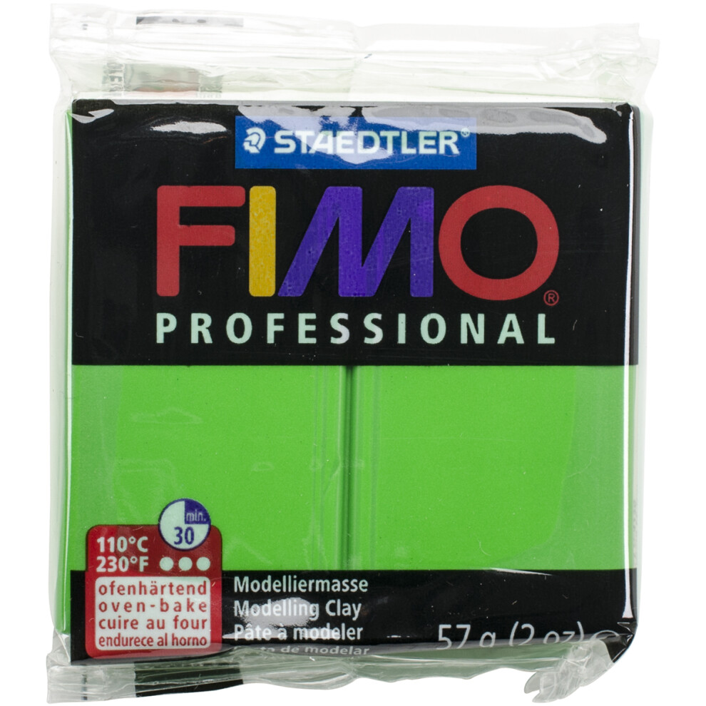 Fimo Professional Soft Polymer Clay 2oz-Sap Green EF8005-5