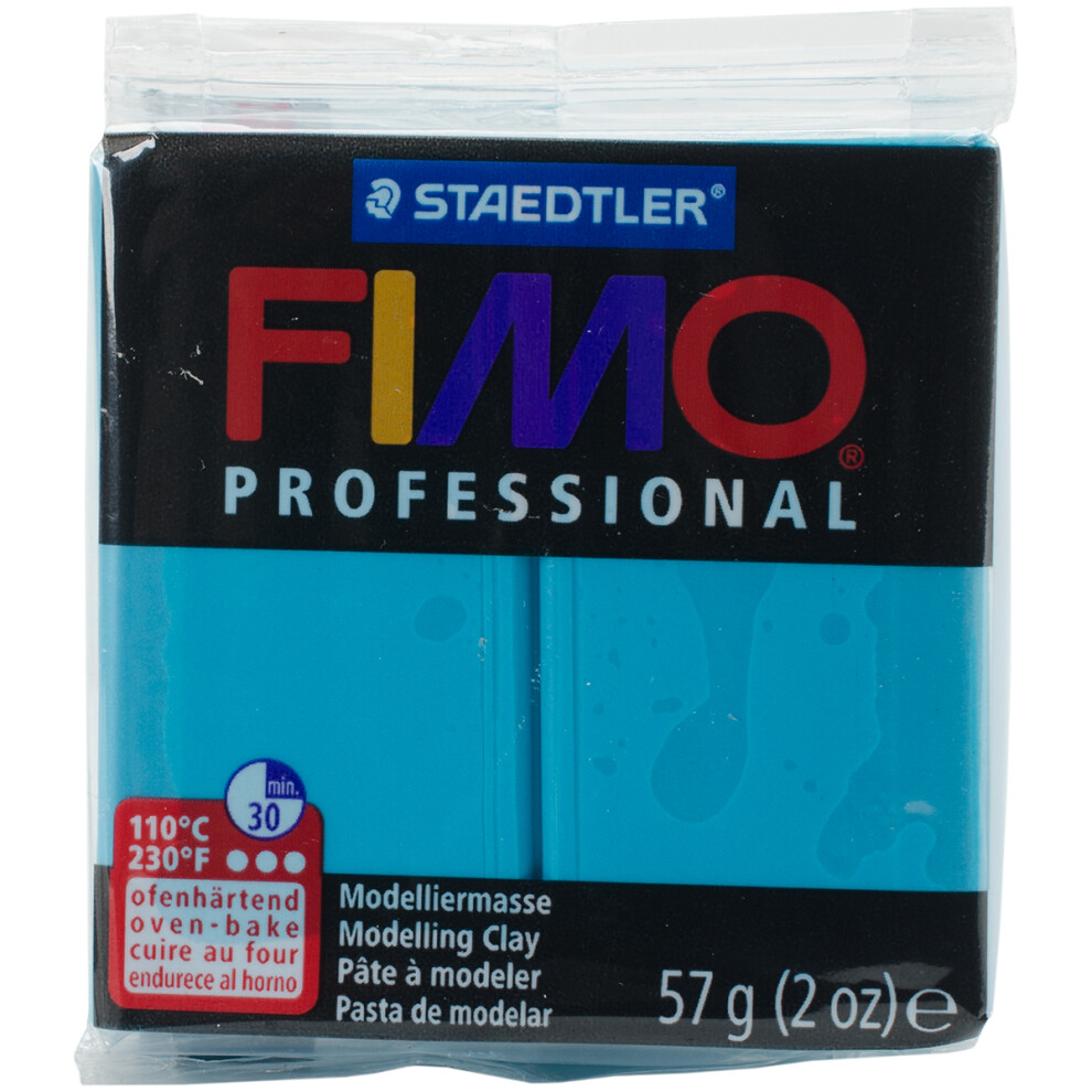 Fimo Professional Soft Polymer Clay 2oz-Turquoise EF8005-32