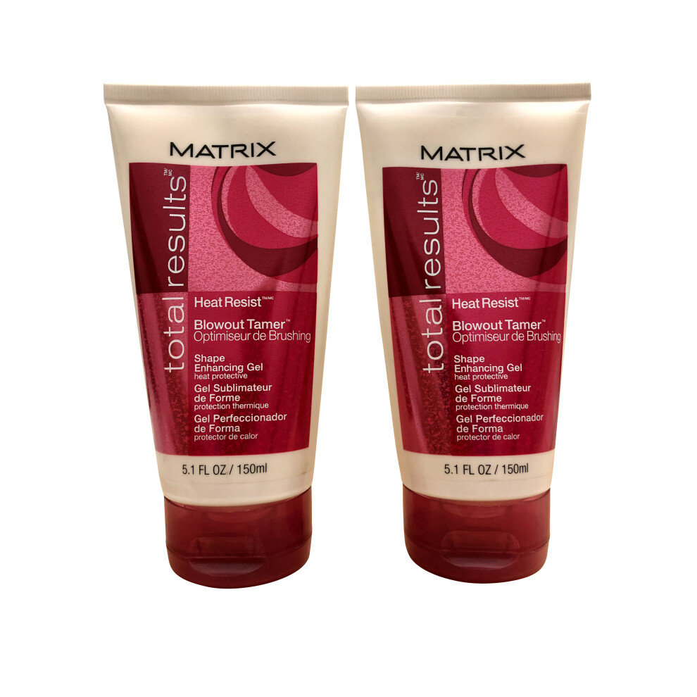 Matrix Total Results Heat Resist Blowout Tamer Gel 5.1 OZ Set of 2