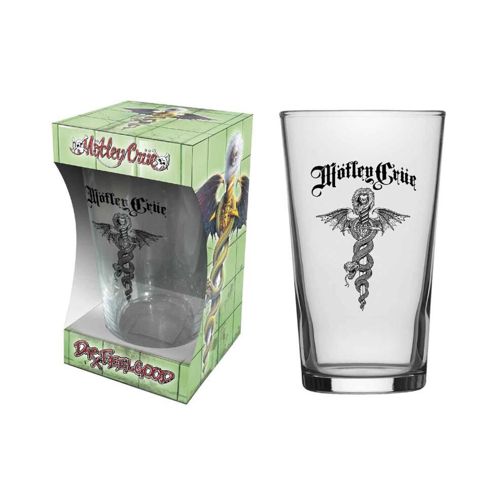 Motley Crue Dr Feelgood Pint Glass