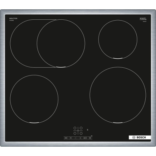 Bosch pif645bb5e, series 4, induction hob, 60 cm