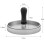 Intirilife Practical hamburger press Grey 11.5 cm diametergrilling camping home caterers 6