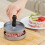 Intirilife Practical hamburger press Grey 11.5 cm diametergrilling camping home caterers 3