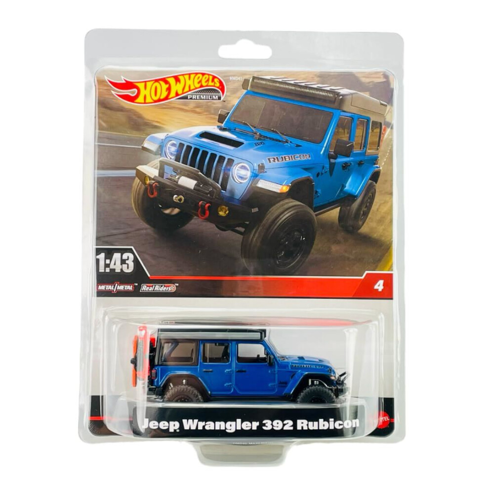 Hot Wheels - Premium 1:43 - Jeep Wrangler 392 Rubicon /Toys