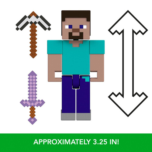 WWE Minecraft - 3.25" Core Figure - Steve /Toys 2