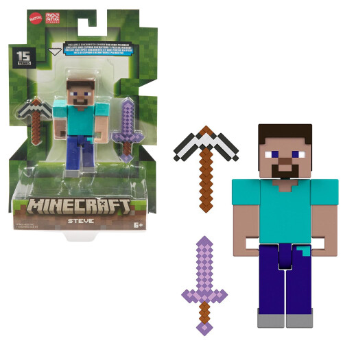 WWE Minecraft - 3.25" Core Figure - Steve /Toys