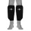 (X-Large) ELASTICATED COTTON SHIN PADS - BLACK 4