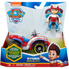 Paw Patrol Ryders salva il veicolo giocattolo ATV con action figura da collezione giocattoli per bambini in mentalit sostenibile per ragazzi e ragaz