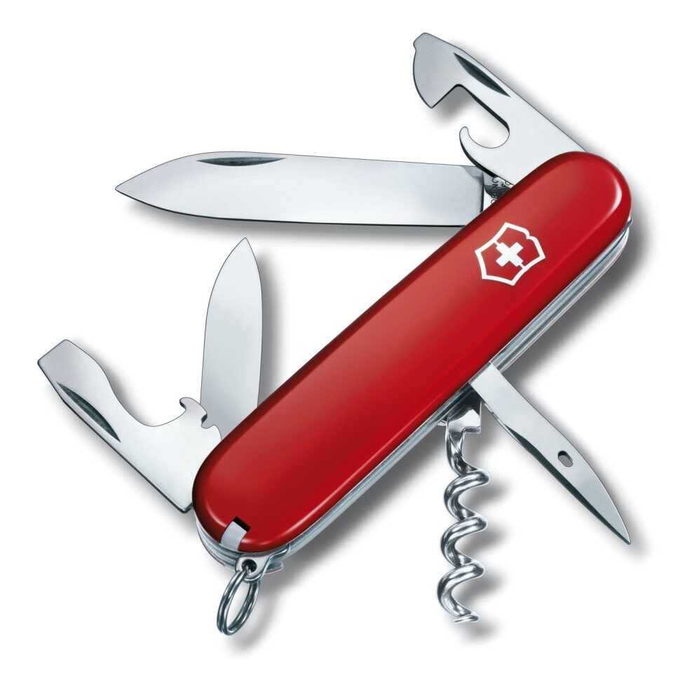 (Red) Genuine Victorinox Spartan - 12 Feature Swiss Army Knife