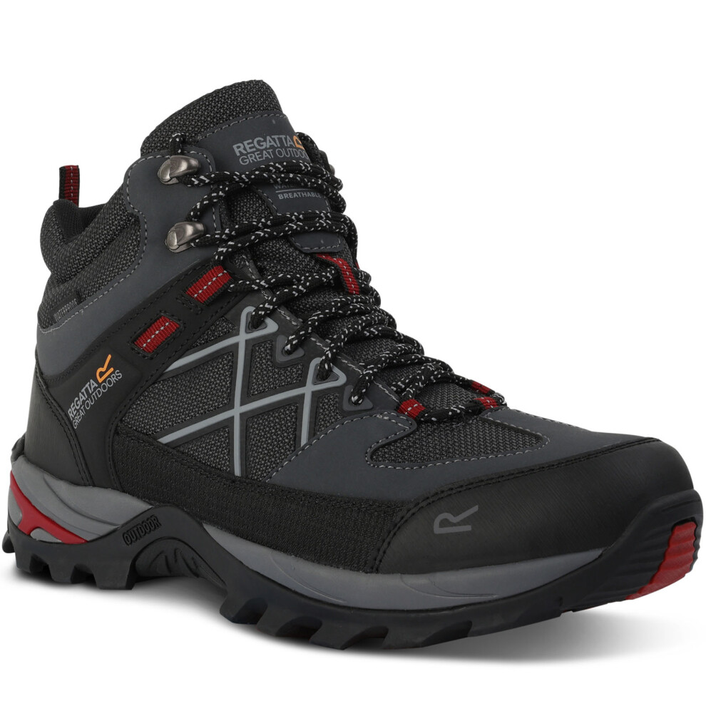 Regatta Men's Samaris Iii Waterproof Hiking Boots - Brown - EU43/UK9 - Image 9