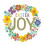Felt Flowers Easter Joy Easter Spring Flowers Hand-Finished Greeting Card 2