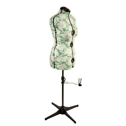 Adjustable Dressmakers Dummy, Hollyhock Green. Available in 2 Sizes.