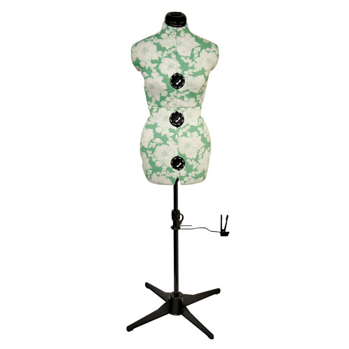 Adjustable Dressmakers Dummy, Hollyhock Green. Available in 2 Sizes. 1