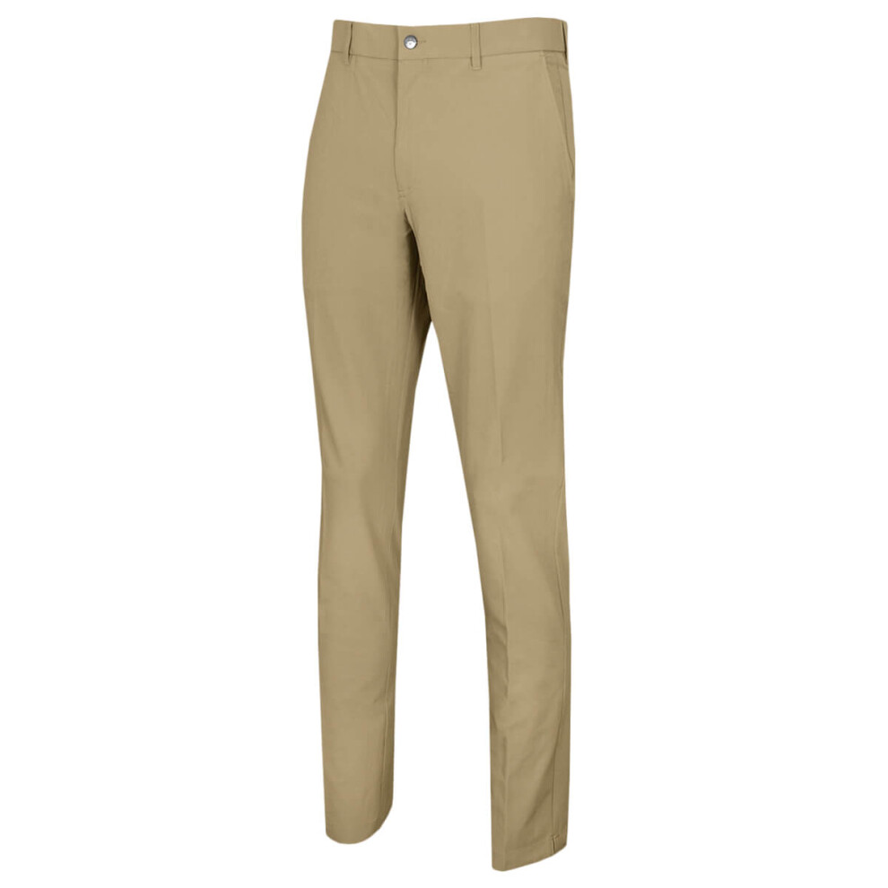 (36R, Chinchilla) Callaway Golf Mens 2022 Chev Tech II SwingTech Stretch Lightweight Trousers