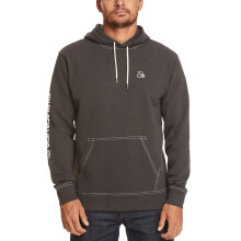 (M, Black) Quiksilver Mens The Original Cotton Pullover Hoody Sweatshirt Hoodie