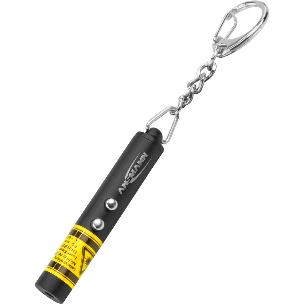 Photos - Flashlight Ansmann 1600-0270 Laserpointer 2-in-1 Keychain LED Torch 