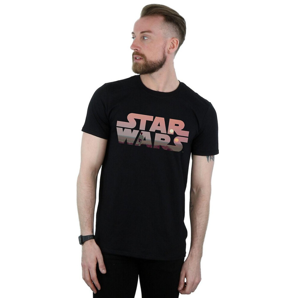 Tatooine Logo Cotton T-Shirt