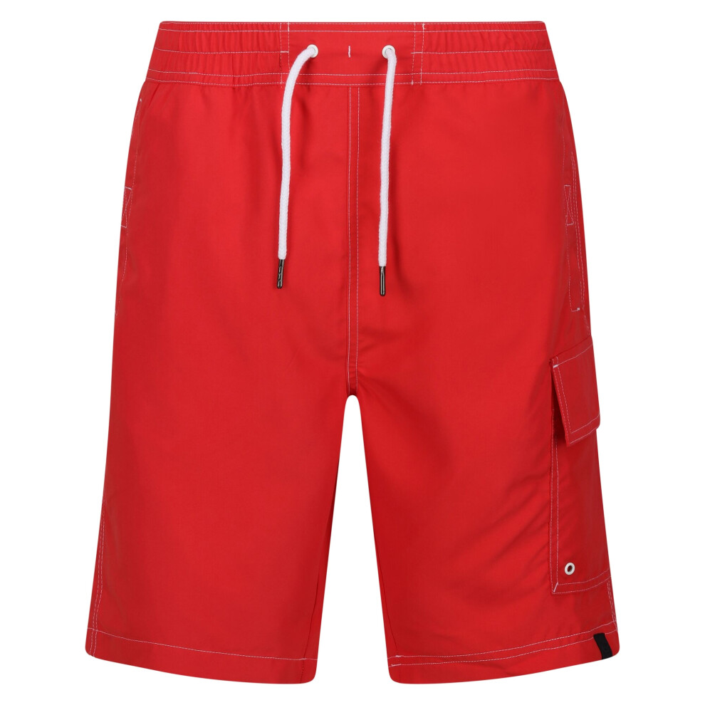 (XL, Roccoco Red) Regatta Mens Hotham IV Swim Shorts