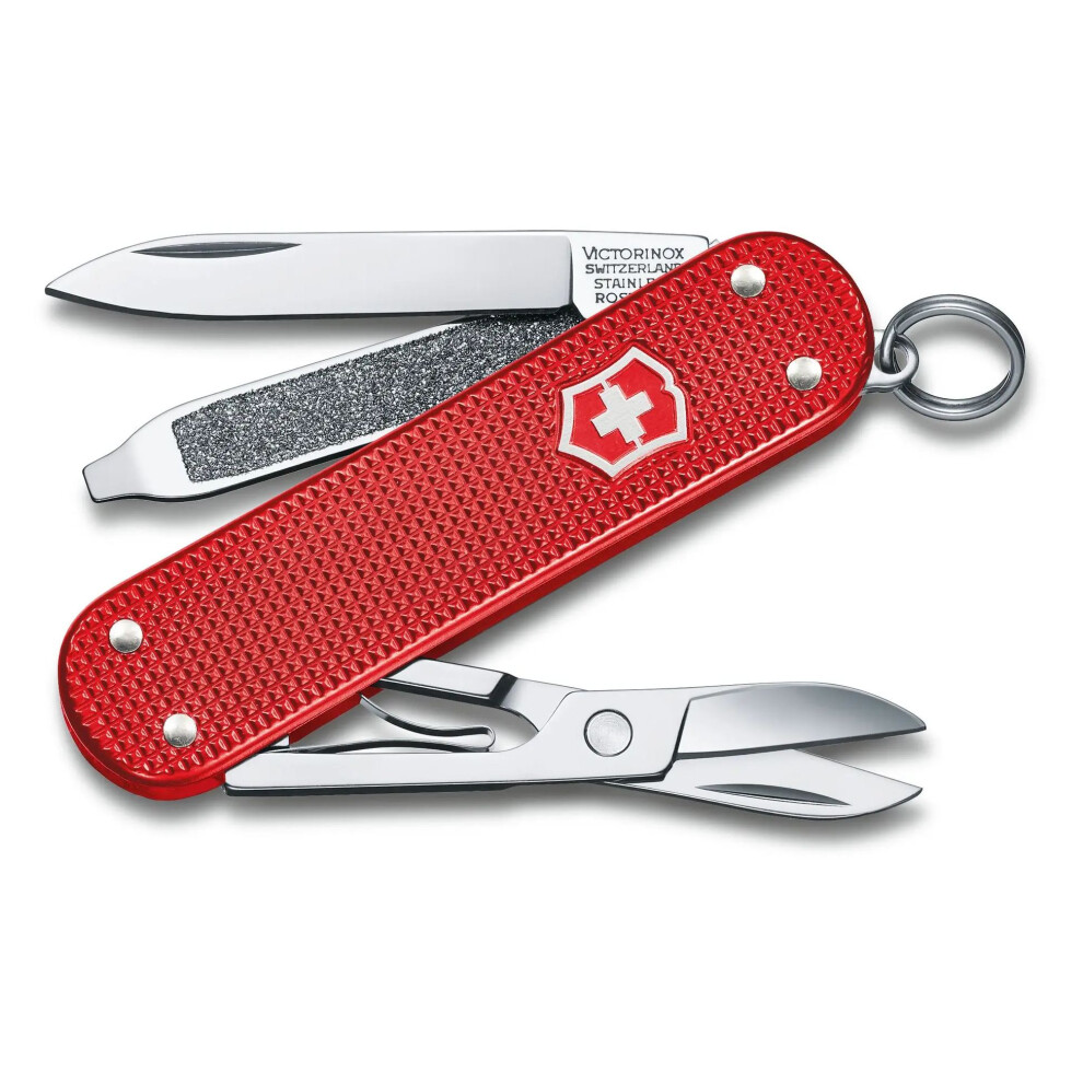 (sweet berry) Victorinox CLASSIC ALOX swiss army knife 5 feature - Special Edition - gift box