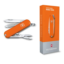 (orange) Victorinox CLASSIC Swiss army knife - Style Icon Colour collection - Gift boxed
