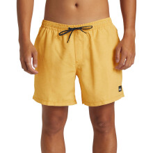 (S, Radient Yellow) Quiksilver Mens Everyday Delux Volley 15" Swim Swimming Trunks Shorts