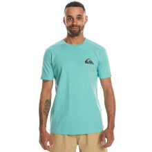 (S, Marine Blue) Quiksilver Mens MW Mini Short Sleeve Crew Neck Cotton T-Shirt Top Tee
