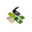 Joseph Joseph Accessoire de cuisine Joseph Joseph Multi-Prep Compact 4-en-1 Set pour hacher, raper et trancher 2