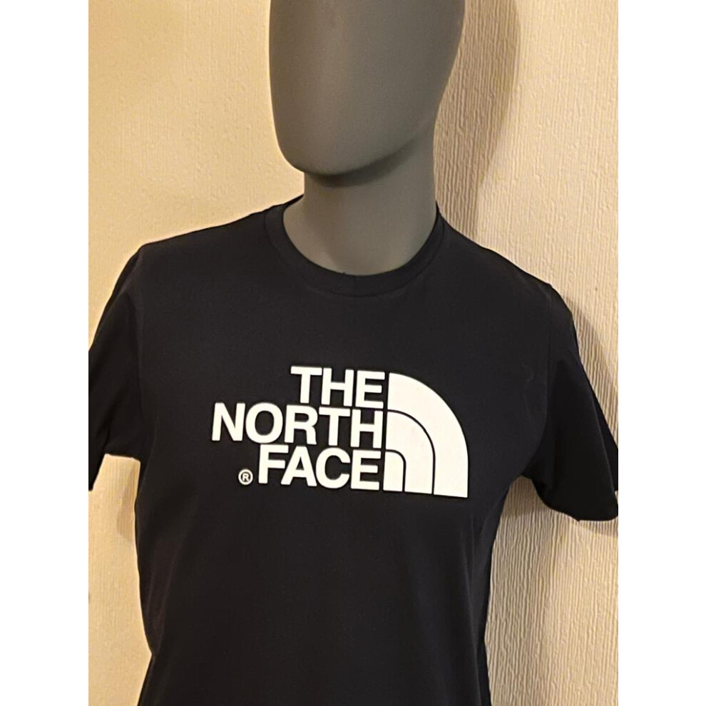 Mens The North Face T shirt Black XL Short Sleeves Crew Neck Tee