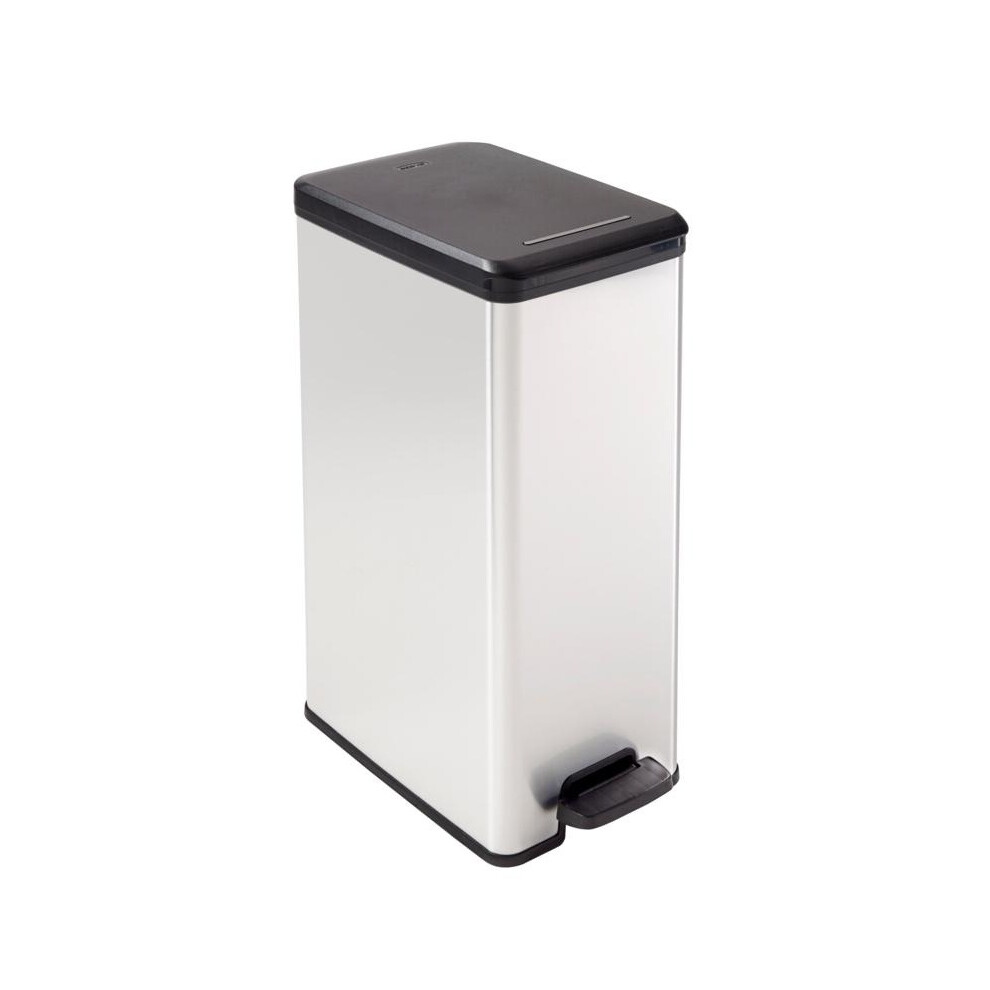 Curver Slim Line Deco Pedal Bin