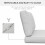 Outsunny Outsunny 2 Seater Outdoor Seat Cushion with Back, for Garden, Light Grey 6