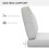 Outsunny Outsunny 2 Seater Outdoor Seat Cushion with Back, for Garden, Light Grey 5