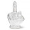 Carafe "Middle finger" 1