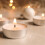 GEEZY GEEZY Tealight Candles 50 Pack Unscented White Small Candle Multipack 4 Hour Burn Time 3