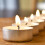 GEEZY GEEZY Tealight Candles 50 Pack Unscented White Small Candle Multipack 4 Hour Burn Time 4