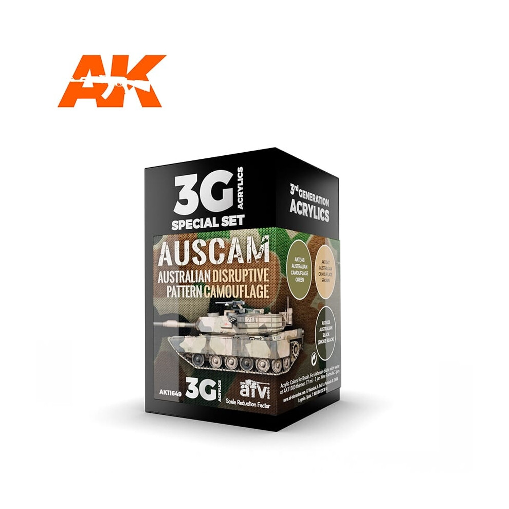 Big Ben Interactive Ak11649 - Ak Interactive Set - Auscam Colors