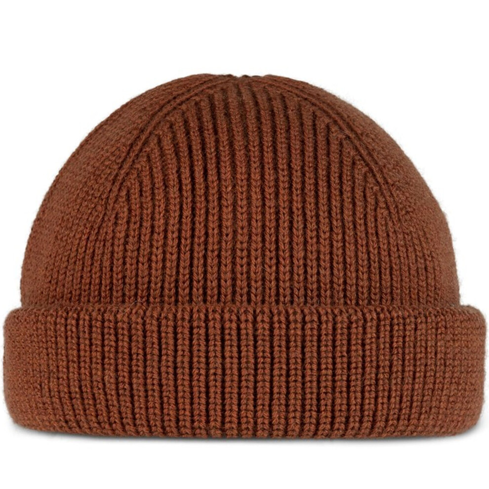 (One Size, Cinnamon) Buff Unisex Ervin Chunky Knit Cuffed Beanie Hat