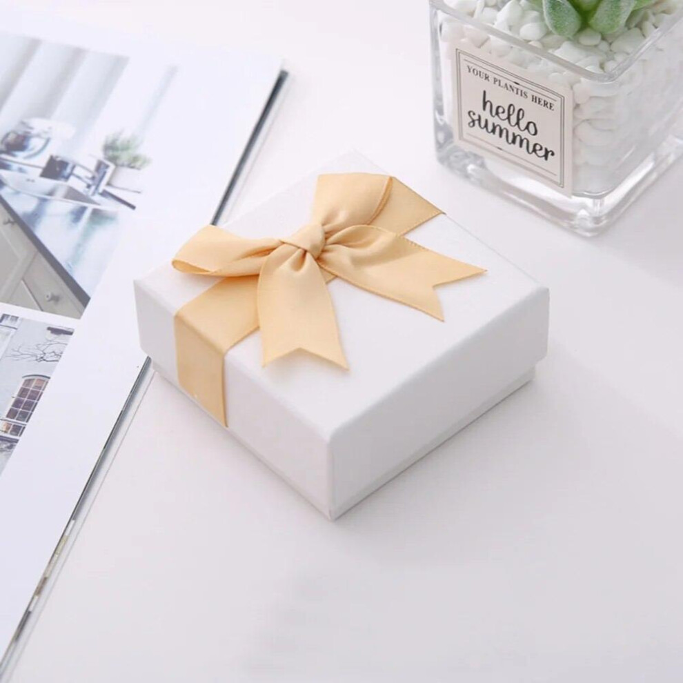 Bowknot Jewelry Box Thickened Paper For Necklace Earrings Ring Bracelet Pendant Organizer Packaging Boxes-image-OPC-PBRS65S-NEW
