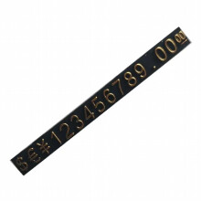(gold on black White-L9X6) Mini Acrylic Combined Tag Euro HK US Dollar Adjustable Number Pricing Label Jewellery Store Accessories