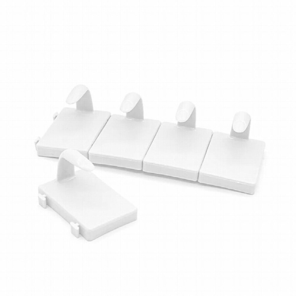 5Pcs Nail Detachable Practice Display Stand Nail Art Frame Manicure Holder for Show Polish False Nails Tools