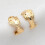 10pcs Leaf Ear Cuffs, Plated Brass Earcuff Earring (GB-2114) 3