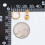 10pcs Leaf Ear Cuffs, Plated Brass Earcuff Earring (GB-2114) 2