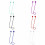 Anti Lost Wire Cable For Wireless Silicone Loop Sport Bluetooth headset Strap Rope 2