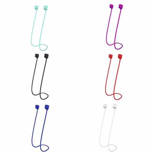 Anti Lost Wire Cable For Wireless Silicone Loop Sport Bluetooth headset Strap Rope 1