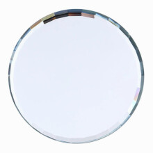 Nail Art Palette False Tips Mirror Glass Display Board DIY Manicure Equipment Tool Christmas joyero madera